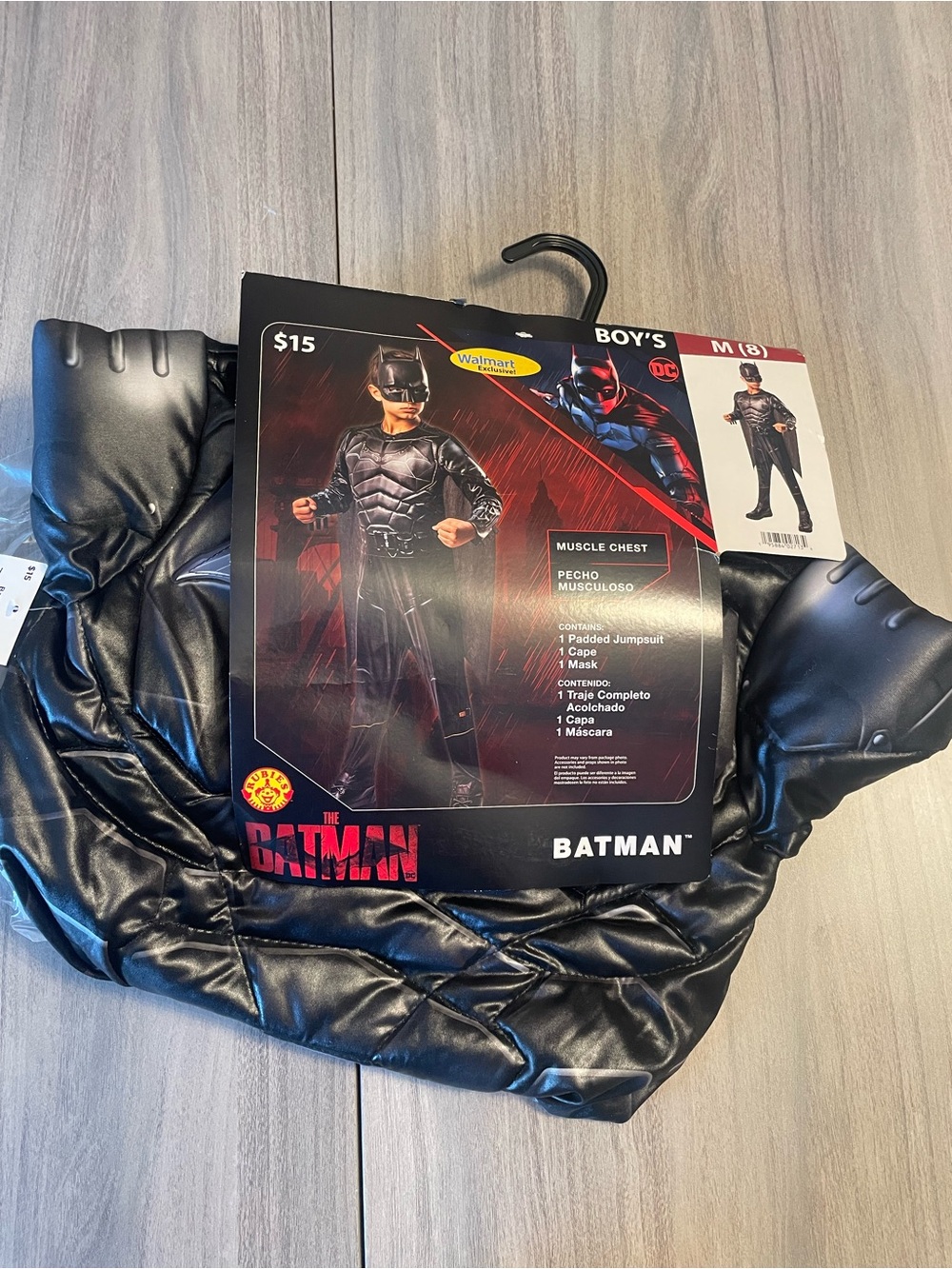 Rubie’s The Batman Costume – Kids Medium 8 – NWT